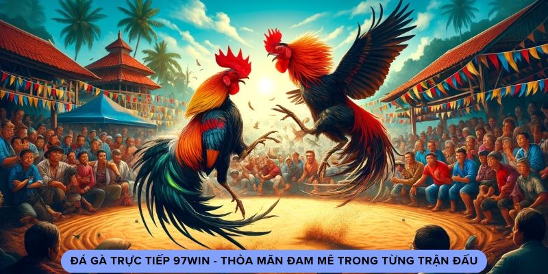 Đá Gà Trực Tiếp 97win - Thỏa Mãn Đam Mê Trong Trận Đấu